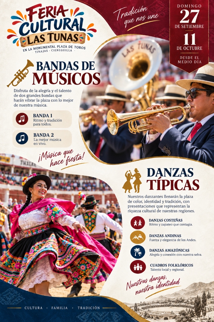 Bandas de Músicos y Danzas Típicas del Perú