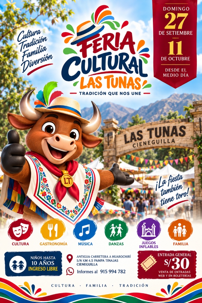 Mascota Oficial y Fiesta Familiar Las Tunas